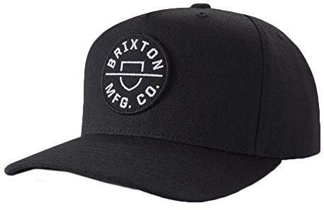 Brixton Herren Crest C Mp Snbk Baseballkappe
