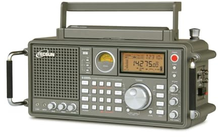 Tecsun S-2200-X Funkempfänger, dreifache Umwandlung, DSP, Multimode-Empfang, LCD-Display