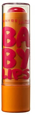 Maybelline New York Lippenpflege, Feuchtigkeitsspendender Pflegebalsam mit LSF20, Baby Lips, Cherry Me, 5 g