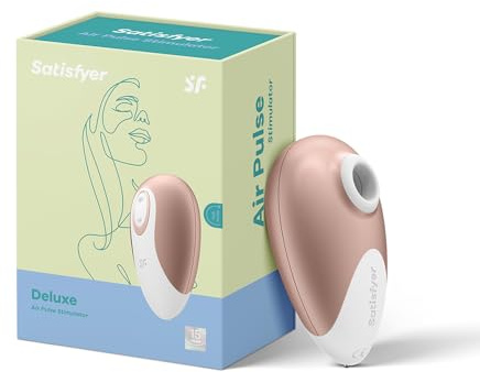 Satisfyer Pro Deluxe Next Generation Druckwellenvibrator | Sex-Spielzeug Frau mit Klitoris-Stimulation | Erotisches Toy mit 11 Vibrationsmodi | Leise & stark | Wasserdichter (IPX7) Auflegevibrator