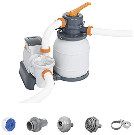BESTWAY Flowclear Sandfilteranlage 5.678 L/h, 220-240V/50HZ, 230W, TÜV/CE