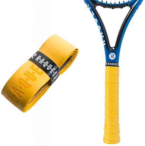 Raquex Enhance Schlägergriff (14 Farben) - für Tennis, Padel, Badminton, Pickleball und Squashschläger. 14 Farben. Hochwertiges, Selbsthaftendes Griffbandër für Tennisschläger