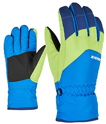 Ziener Kinder Lando Glove junior Ski-Handschuhe/Wintersport, persian blue, 3,5