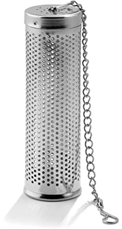 Weis Teebrüher, Edelstahl, 2,5 x 2,5 x 8,7 cm, Silberfarben