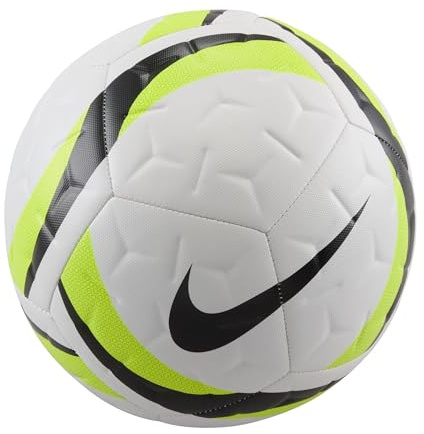 Nike Unisex Academy - Team - Fa25 Fußbälle, White/Volt/Black, 5