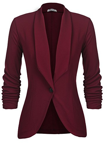 UNibelle Blazer Damen Sportlich Elegant Longblazer Business Blazer Jacke | Leichter Blazer, Tailliert, 3/4 Arm, Blaser Jackett, S-3XL