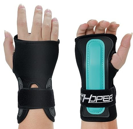 CTHOPER Handgelenkschoner für Snowboarden, Skifahren, Skateboarden, Sport-Handgelenkstützschutz (1 Paar)