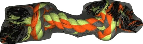 TRIXIE Denta Fun Reine Baumwolle Spielseil für Hunde, 40 cm
