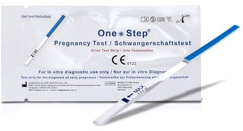 20 x One+Step ultraempfindlicher Schwangerschaftstest - Schwangerschaftstest Frühtest - Pregnancy Test - Frühschwangerschaftstest