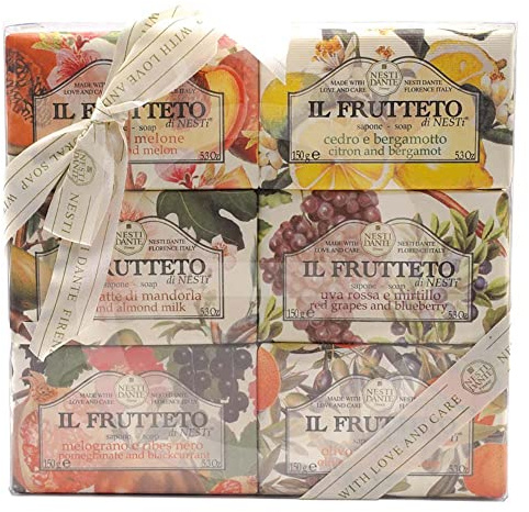 Nesti Dante Il Frutteto Gift Set/Geschenkset (Handseife aus natürlichen Inhaltsstoffen, langanhaltender Duft, Seife) 665001
