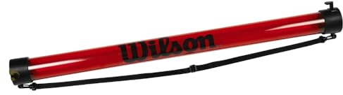 Wilson Ballsammelrohr, Ball Pick Up Tube, Für bis zu 18 Tennisbälle, Rot, WRZ323800