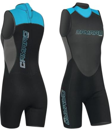 CAMARO Flex Skin Bermuda Damen Neopren Shorty Neoprenanzug Wetsuit Baia (M)
