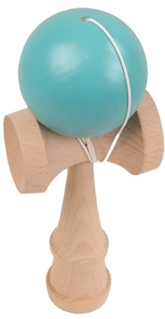 MGM Games - Bilboquet Kendama - Blau - 030260 - Geschicklichkeitsspiel - FSC Holz - Holzspielzeug - Koordination - Ohne Bildschirm - Traditionelles Spiel - Geschenk - Kind - Erwachsener