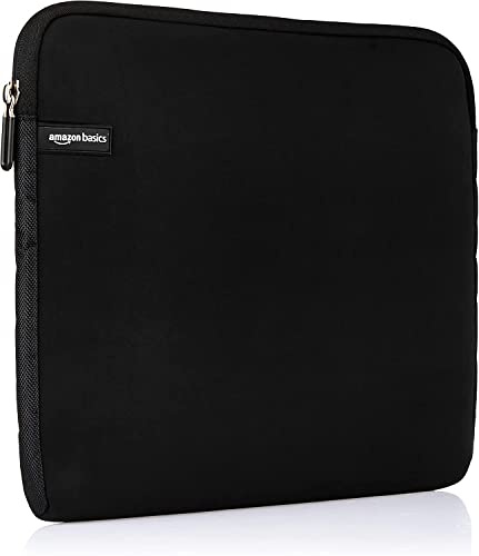 Amazon Basics – Laptophülle für Laptops bis zu 35,6 cm (14-Zoll), Schwarz