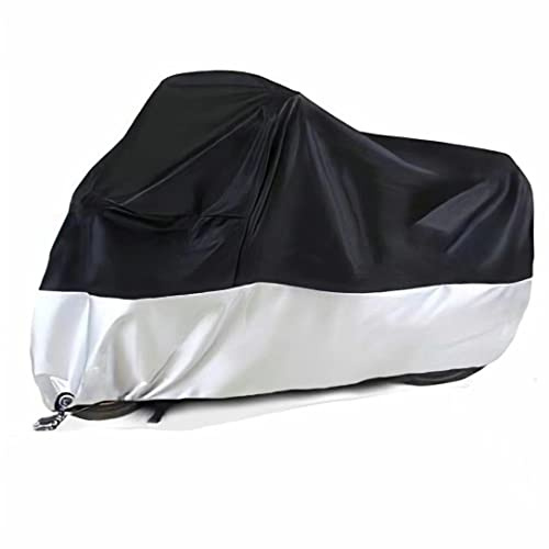 Wasserdichte Motorradabdeckung mit Schlosslöchern und Motorradtasche für Harley Davidson, Honda, Suzuki, Kawasaki, Yamaha