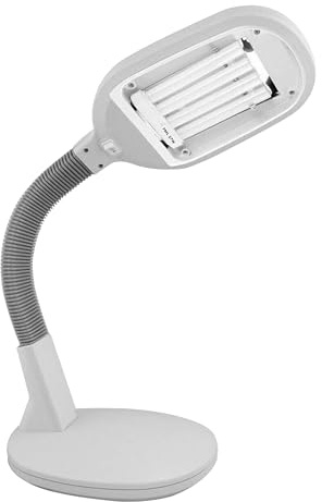 ARSUK Schreibtischlampe Tageslicht High Vision Energiesparend 27 W Ersatzbirne Arbeit Lesen Studie Tischlampe Bürolicht, 240 V Eingang