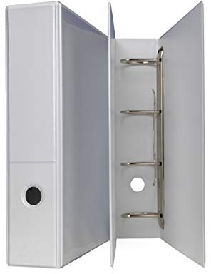Ordner 2 DIN A4 – Stabiler PVC-Ordner mit 4er Mechanik, Made in Germany, langlebiger Sammelordner für Dokumente und Unterlagen, kein Import