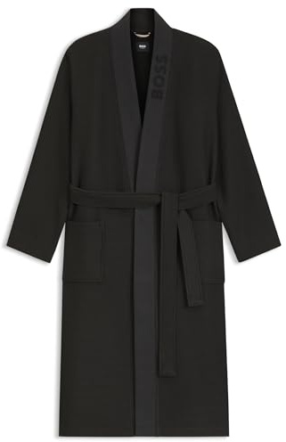 BOSS MEN Waffle Kimono Black1, XL