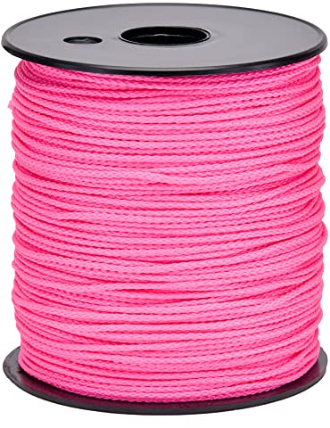 Geflochtenes Seil Polypropylen PP Rosa Ø 2 mm 200 m