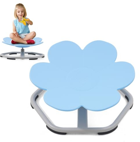 Siairo Sensorischer Kinderstuhl, Drehstuhl für Autismus, Sensorischer Balance Training Sitz, Sensorischer Drehstuhl Training Sitzen und Drehen Physische Koordination und Gleichgewicht