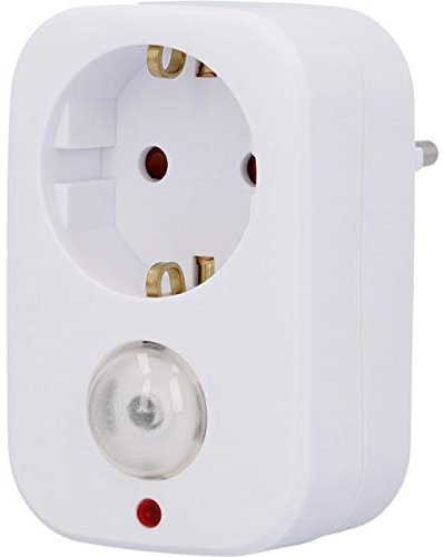 UNITEC Zwischenstecker mit Dämmerungssensor, 230V, 50Hz