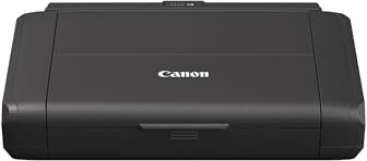 Canon MAXIFY BX110 Mobiler A4-Tintenstrahldrucker mit Akku, WLAN | Mobiler drucker a4 für unterwegs; 330 Seiten Akku, wlan, WLAN AirPrint, randlos a4 fotodruck