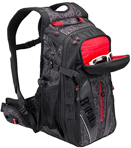Rapala Luhr-Jensen, Rucksack, Urban, Einzigartig, Tarnfarben Schwarz
