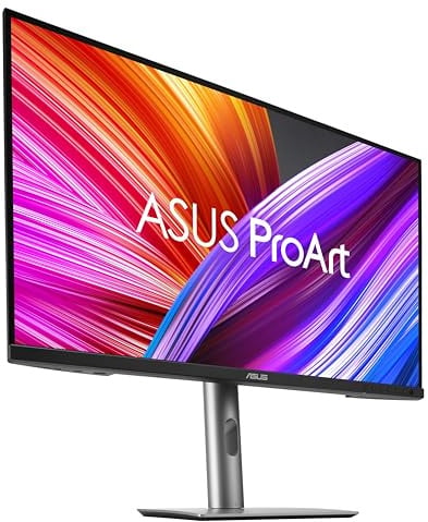 ASUS ProArt PA279CRV 27 Zoll 4K DCI-P3 USB-C Professional Monitor | Calman verifiziert, 99% DCI-P3, Delta E < 2, M Modus für MacBook Color Match, Daisy Chain, IPS, USB-C 96W, Höhenverstellbar