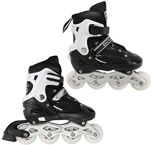 Kugellager ACEB7 – Schlittschuhe für Kinder und Erwachsene, Schwarz (Größe 35-38)