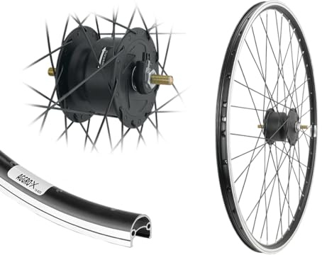 AGGRO-X 28 Zoll Aluminium Vorderrad Nabendynamo Hohlkammer Felgenbremse
