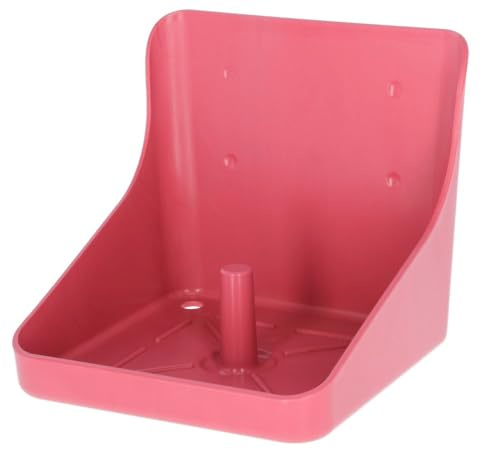 Kerbl Lecksteinhalter rose Kunststoff, eckig