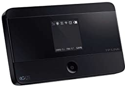 TP-Link M7350 Mobiler 4G LTE WLAN Router, bis 150 Mbit/s, Farb-LCD, 2000-mAh-Akku (bis zu 8 Std.), verbindet bis zu 10 Geräte, kompatibel mit Allen europäischen SIM-Karten