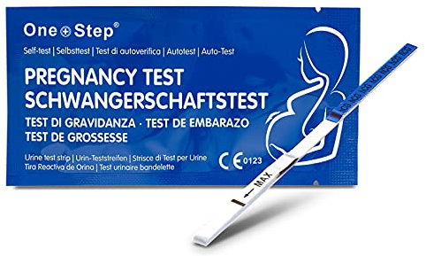 50 x One Step Blue Line ultraempfindlicher Schwangerschaftstest Frühtest