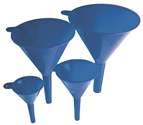 BGS Diy 8029 | Trichter-Satz | 4-tlg. | Ø 50-75 - 100-125 mm | Set | Kunststoff/Plastik | Einfüllhilfe