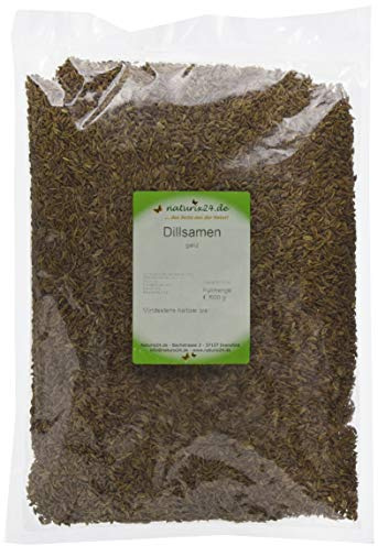 Naturix24 – Dillsamen ganz – 500g-Beutel