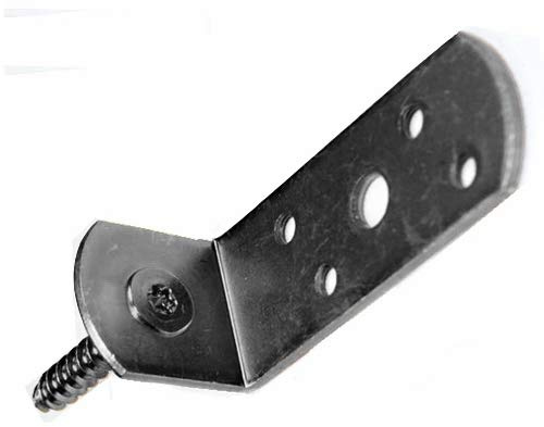 Flechtzaunhalter lang, Edelstahl, 20er-Pack