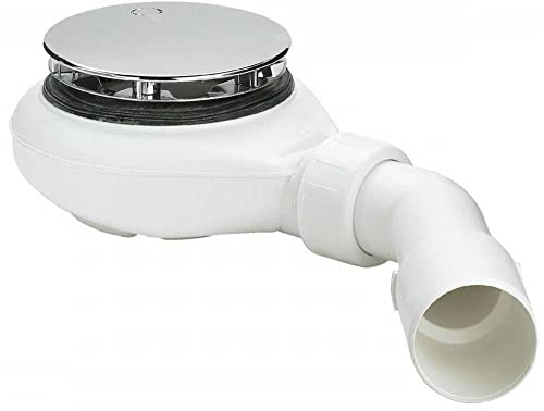 Viega 634100 Ablaufgarnitur Tempoplex 6963 Kunststoff/verchromt 112 mm x DN 40/50 x 60