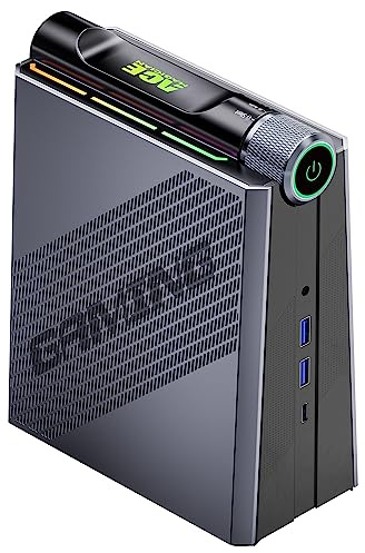 ACEMAGIC Warlord Mini AM08PRO Mini PC, AMD R9 6900HX (bis zu 4,9 GHz) Radeon 680M, 32GB DDR5 RAM 1TB NVME PCIe 4 SSD, WiFi 6 Micro Desktop Computer Für Bussiness/Office/Gaming