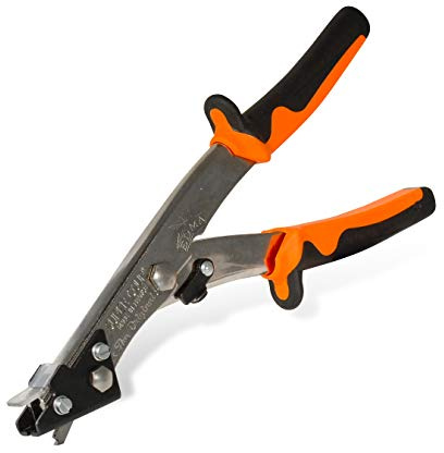 EDMA - Supercoup NR1 - Blechknabber mit Spanbrecher - Blechnibbler für Flachblech - Schnittkapauität 0,6 bis 2 mm - 11055 - Hochwertiges Handwerkzeug für Profis und Heimwerker