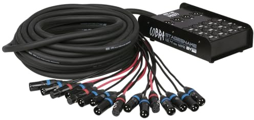 DAP Audio CobraX 12/4 StageSnake Multicore XLR 15m