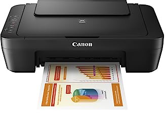 Canon PIXMA MG2550S Multifunktionsdrucker Drucker (Tintenstrahl Multifunktionsgerät - Drucken, Kopieren, Scannen 4800 x 600 DPI, Farbdruck, DIN A4) schwarz