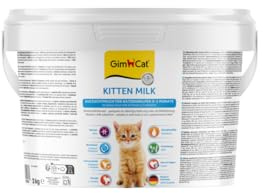 GimCat Kitten Milk Muttermilchersatz - Katzenmilch mit Taurin und Calcium - 1 Eimer (1 x 2 kg)