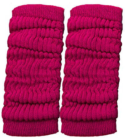 Toocool - Damen-Beinstulpen, Mädchen-Stulpen Ideal für Tanz, Modisch und warm Baby-Beinstulpen, Stulpen für Damen und Beinwärmer LO-LW01 [Eine Größe, Fuxia]