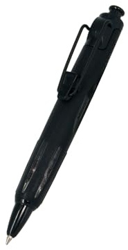 Tombow AirPress Kugelschreiber mit Drucklufttechnik, vollschwarz, wetterfest, ergonomisch & ideal für Outdoor [BC-AP12]