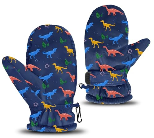 Bopertrove Handschuhe Baby 6-12-18 Monate, Fäustlinge Kinder Baby, Fleece Handschuhe Kleinkinder 1-2-3 Jahre, Handschuhe Kleinkind Wasserdicht, für Junge Mädchen Winter (Navy Blau, M)