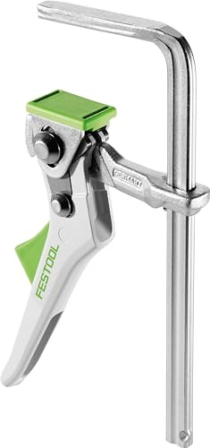 Festool Hebelzwinge FS-HZ 160 für Führungsschiene, Einhandzwinge mit Vibrationsdämpfung