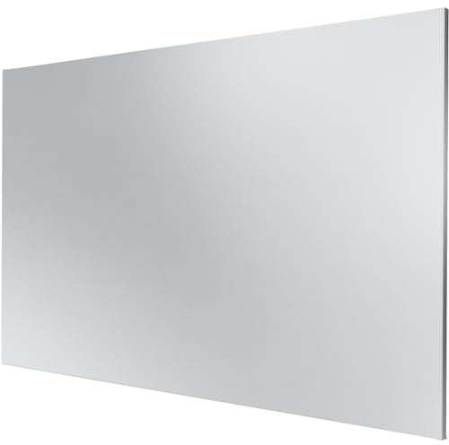 celexon Expert PureWhite Rahmen-Leinwand 90 | 200x112 cm 16:9 | schmaler, mattweiße 4K, Full-HD Frame für Heimkino-Projektionen mit Ihrem Beamer oder für das Büro | zur dezenten Wandmontage