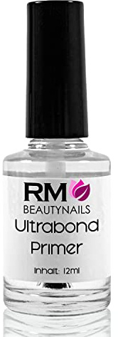 Ultrabond Nagel Primer Haftvermittler 12ml – säurefrei Primer für Gelnägel Acryl Nägel Nageldesign – Nail Bonder & Gel Polish Primer für perfekte Nagelvorbereitung