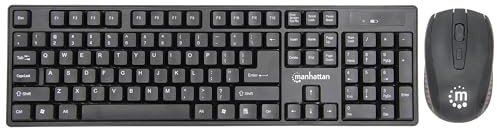 Manhattan Funk-Tastatur, Maus-Set 178990, Schwarz