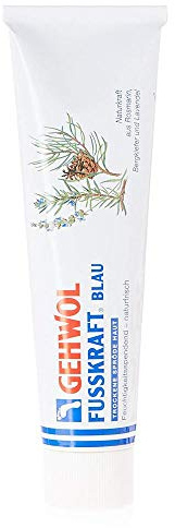 GEHWOL Fusskraft Blau, Trockene Spröde Haut, Fußcreme, 125 ml